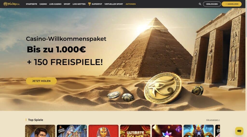 WinMega Casino Bonus